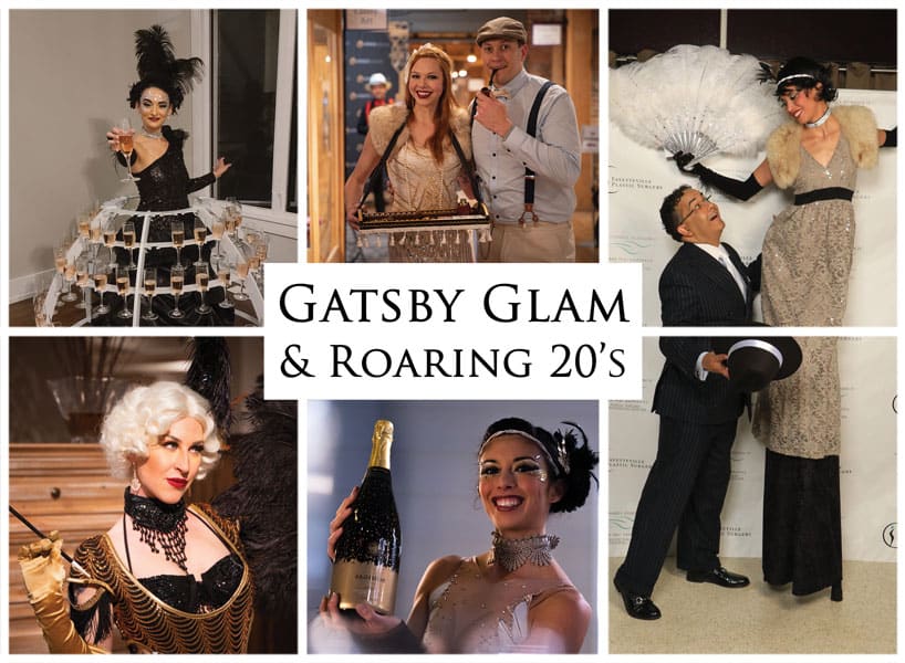 Speakeasy & Roaring 20's, Great Gatsby, Glamorous, Flapper