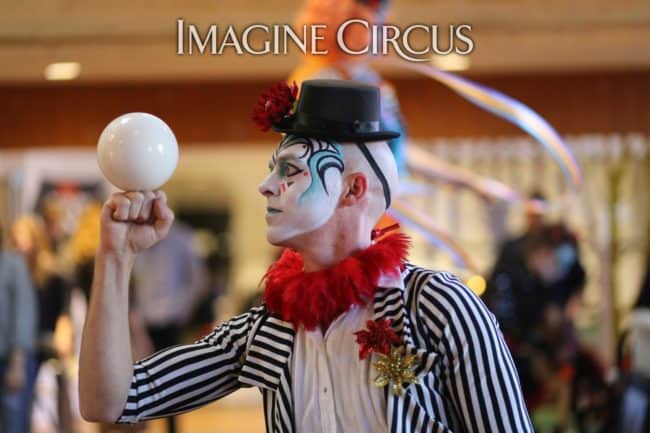 Cirque | Contact Juggling | Adam | Imagine Circus | HQ Raleigh | Photo by Kaili Ingram