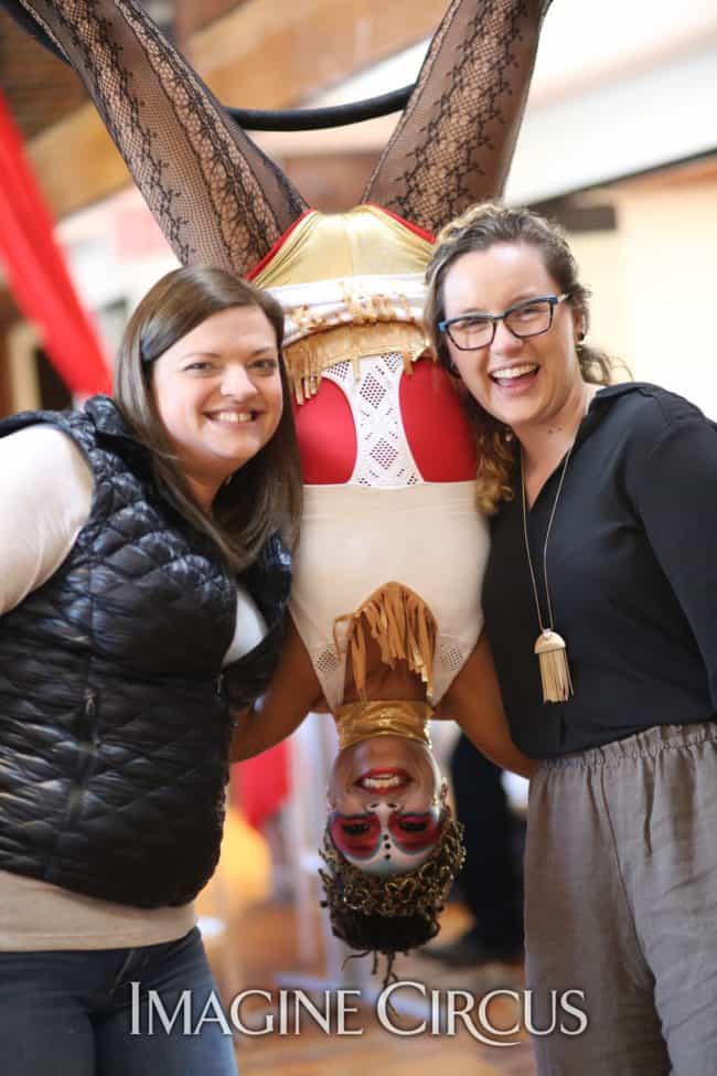 Aerial Hoop | Lyra | Performer | Gena | Imagine Circus | Photo by Kaili Ingram