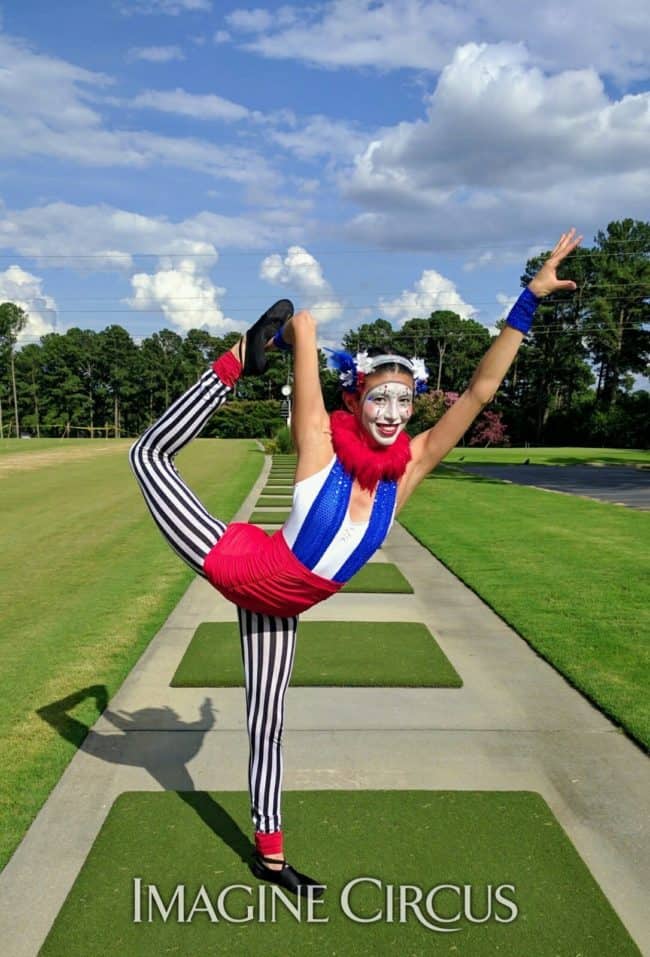 Acrobat, Fourth of July, Cirque Performers, Kaci, Imagine Circus