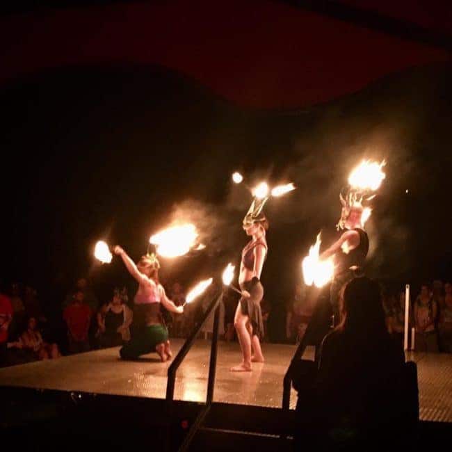 Greensboro Summer Solstice Fire Show | Photo by Polly Jones | Imagine Circus Performers
