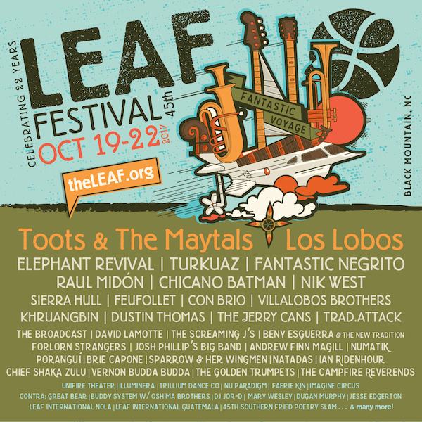 LEAF Festival Lineup Fall 17, Imagine Circus