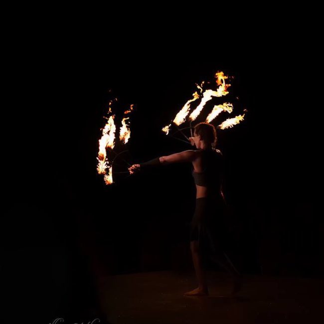 Greensboro Summer Solstice Fire Show | Imagine Circus Performers