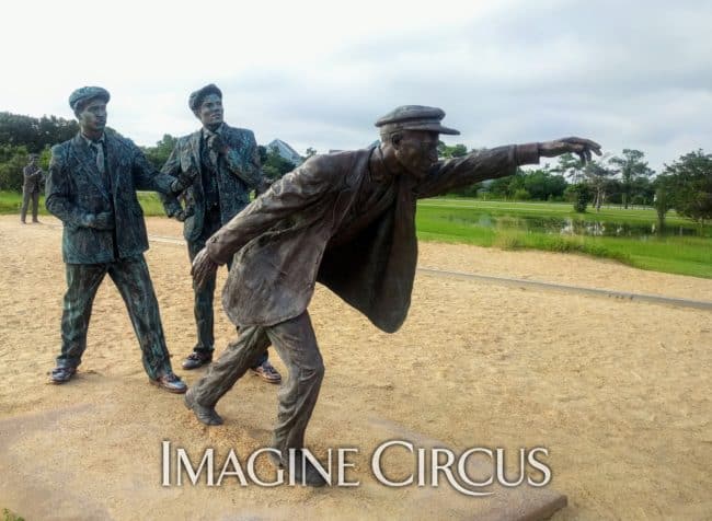 Ben & Gio, Wright Brothers, Living Statues, Imagine Circus, Aviation Day