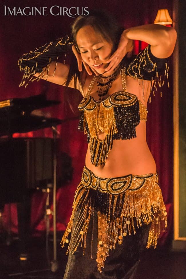 Asyia, Belly Dancer, C Grace, Imagine Circus, Photo by Slater Mapp