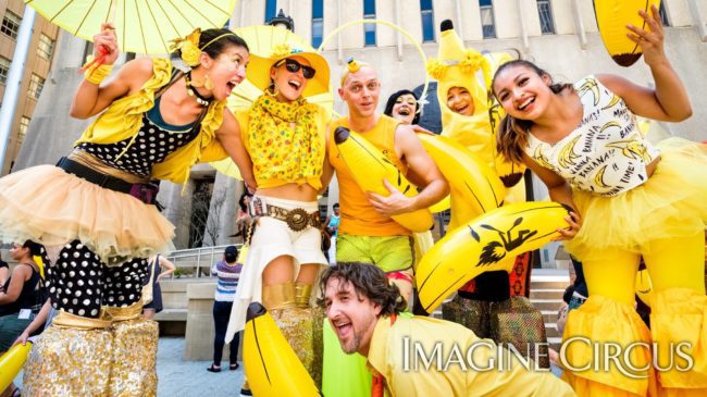 Banana Parade, SPARKcon, Imagine Circus, Photo by Paul Cory