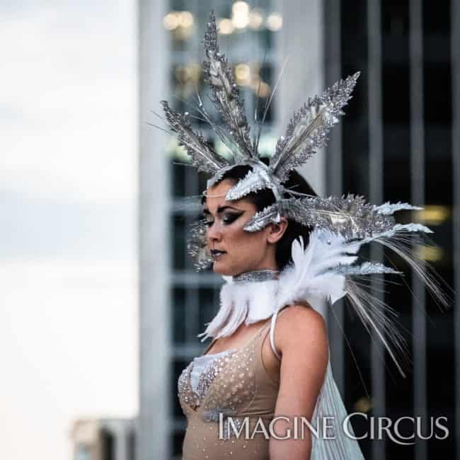 Elements Show, Air, Mindy, Isis Wings & Spinning Skirt, SPARKcon, Imagine Circus, Photo by Slater Mapp