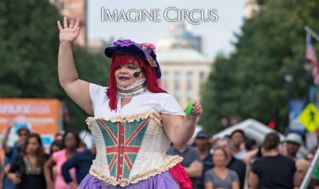 Lady Gatita, Emcee, SPARKcon, Imagine Circus, Photo by Light on a Hill Photography