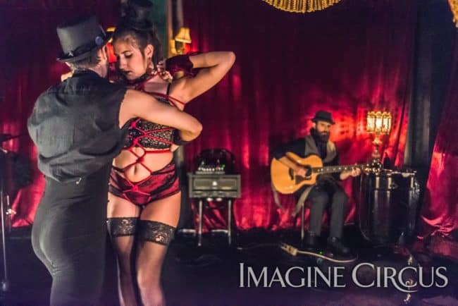 Natali & Gio, Sexy Shabari, Live Bondage, C Grace, Imagine Circus, Photo by Slater Mapp