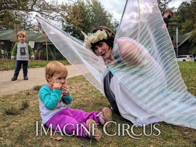Winged Fairy, Dancer, Performer, Mindy, Imagine Circus, LEAF Festival, Black Mountain, NC