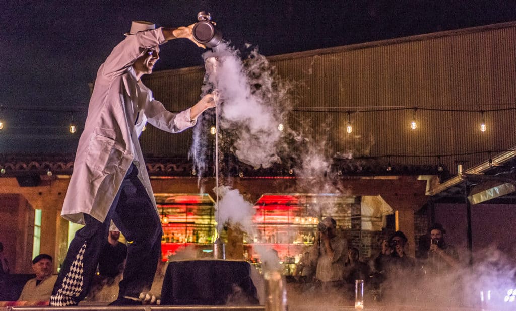 Imagine Circus Adam Liquid Nitrogen Show