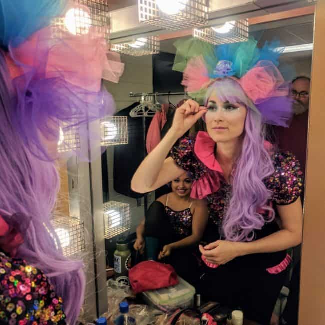 Behind the Scenes, TEDxUNC, Memorial Hall, Chapel Hill, Imagine Circus, Performer, Mindy