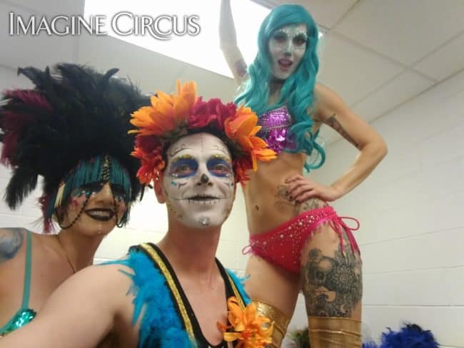 Day of the Dead | Sexy Carnivale | Performers | Lacy Blaze, Adam & Tik Tok | Imagine Circus