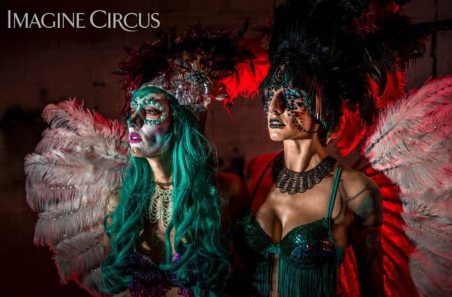 Sexy Carnivale | Day of the Dead | Lacy Blaze & Tik Tok | Imagine Circus | Photo by Finding Future