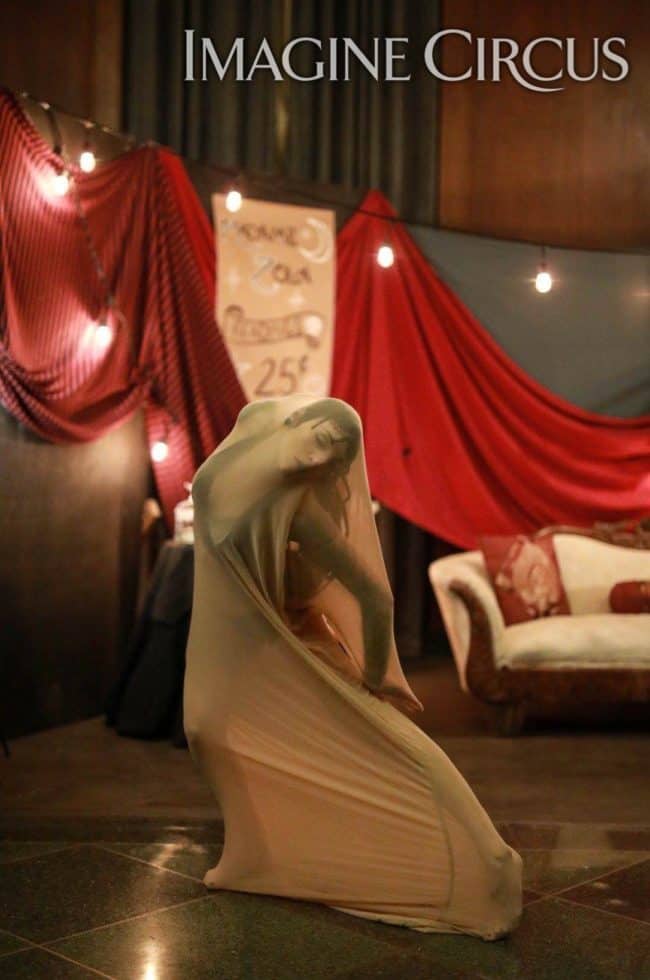 Fabric Dancer, Unique Sexy Act, Performer, Tik Tok, Imagine Circus