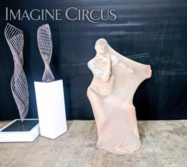 Fabric Dancer, Unique Sexy Act, Performer, Tik Tok, Imagine Circus