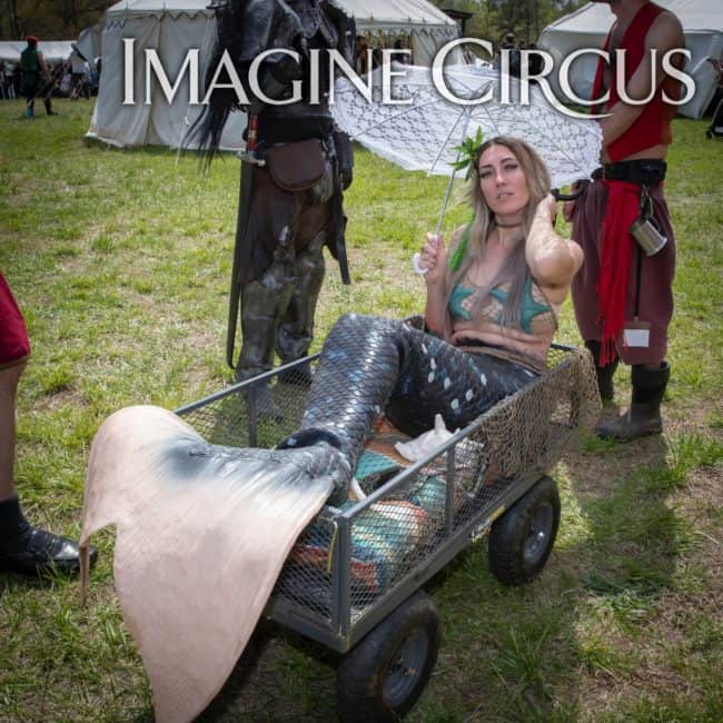Mermaid, Festival, Imagine CIrcus, Performer, Photo by Jack Regal Arts