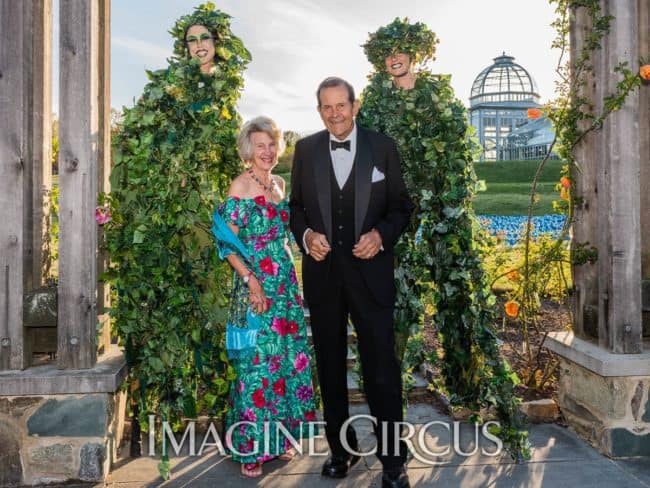 Quad Vine Stilt Walkers, Lewis Ginter Botanical Gardens, Richmond, VA, Imagine Circus, Performer, Liz, Katie, SJ Collins Photography