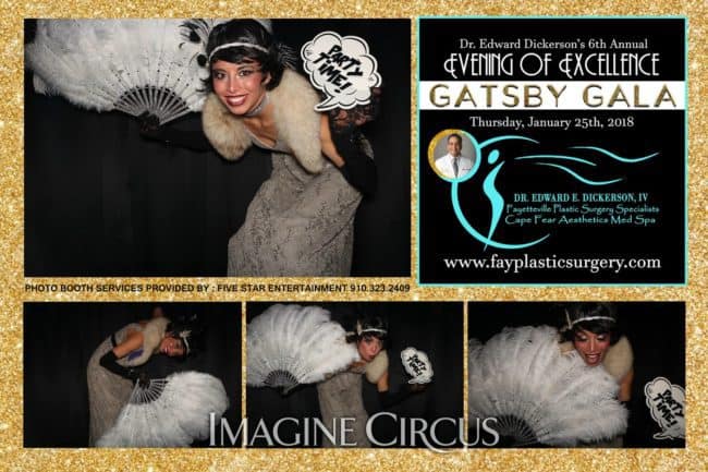 Stilt Walker, Gatsby Gala, Upscale Entertainment, Imagine Circus, Performer, Kaci