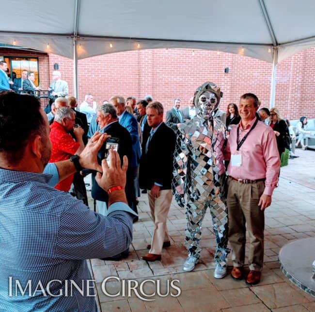 Mirror Man, Living Statue, Classy Art, Imagine Circus, Tain, Photo by the Nixons Photography