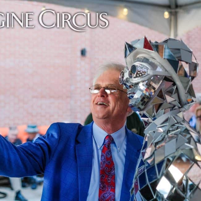 Mirror Man, Living Statue, Classy Art, Imagine Circus, Tain, Photo by the Nixons Photography