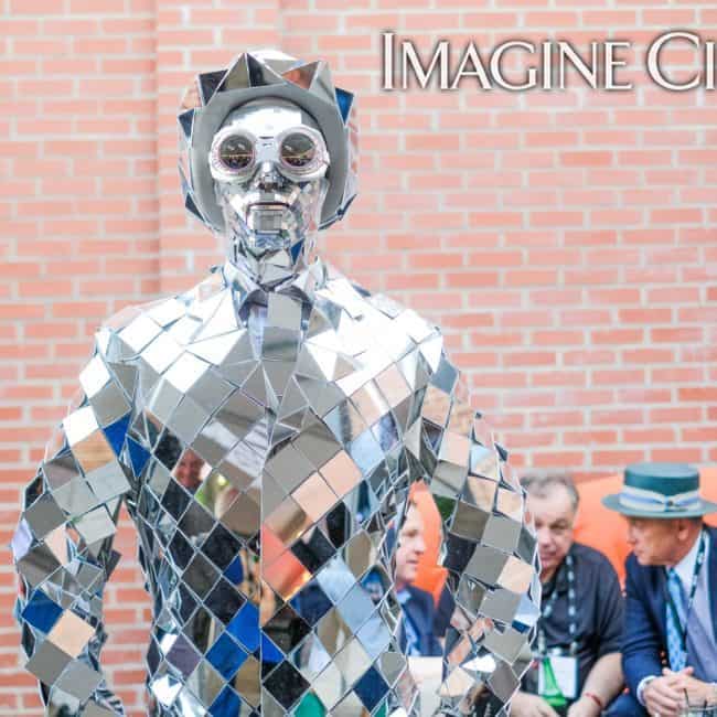 Mirror Man, Living Statue, Classy Art, Imagine Circus, Tain, Photo by the Nixons Photography