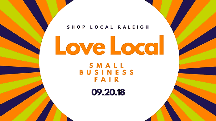 Shop Local Raleigh Small Business Fair, Imagine Circus, 2018