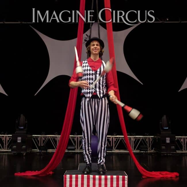 Juggler, Imagine Circus, Time With Tain, Performer