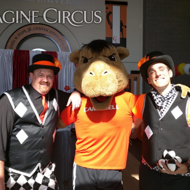 Circus Show, Jugglers, Campbell University, Imagine Circus, Performers, Kyle, Ken