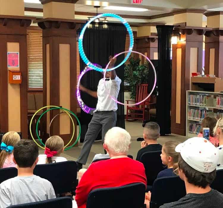 Library Hoop Jam, Imagine Circus