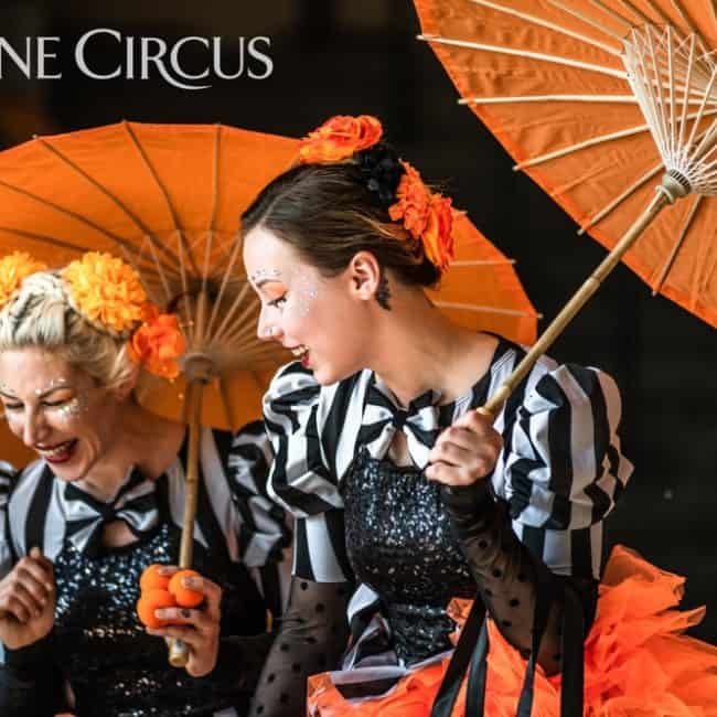 Stilt Walkers, Imagine Circus, Campbell University, Whitney, Photo by Slater MappStilt Walkers_Imagine Circus_Campbell University_Whitney_Stephanie_Photo by Slater Mapp