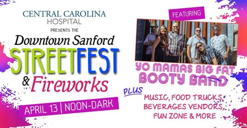 Downtown Sanford Streetfest & Fireworks, NC, Imagine Circus, 2019