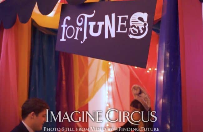 Fortune Teller, Imagine Circus, Oddball Gala, Photo Still from Video by Finding Future