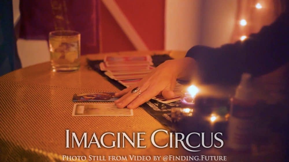 Fortune Teller, Imagine Circus, Oddball Gala, Photo Still from Video by Finding Future