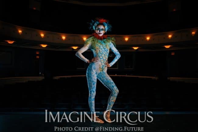 Acrobat, Kaci, Imagine Circus, Performer, Spartanburg, Oddball, Photo by Finding Future