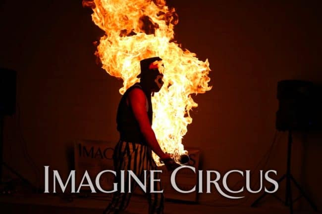 Fire Dancer, Gio, Halloween Fall Festival, Stuart, VA, Imagine Circus