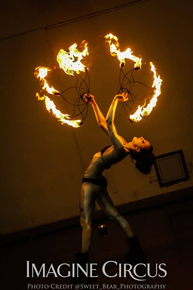 Tok-Tok, Sexy Fire Dancer, Vapers Carnivale, Imagine Circus, Photo by Sweet Bear Photography