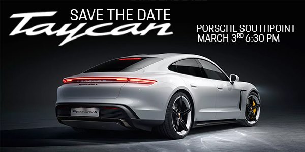 Taycan Launch at Porsche Southpoint, Durham, NC, Imagine Circus