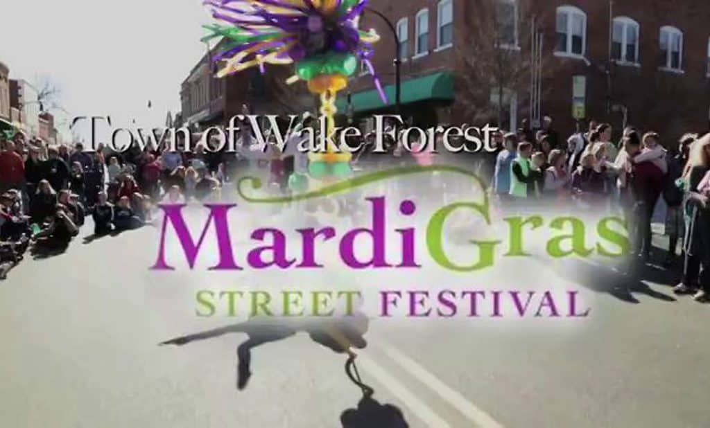 Wake Forest Mardi Gras, Street Festival, Imagine Circus