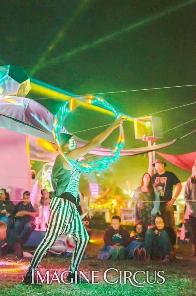 LED Hooper, Ben, Floyd Fest Music Festival, Imagine Circus, Photo by Slater Mapp