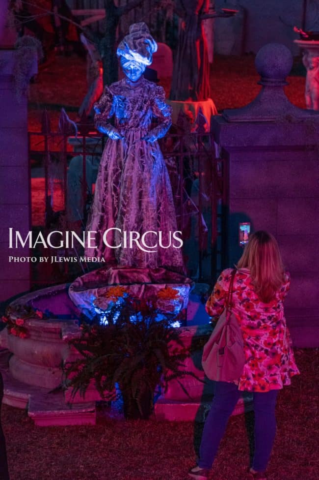 Living Statue, Human Fountain, Stone Character Costume, Kaci, Unique Entertainment, Imagine Circus, Photo by JLewis Media