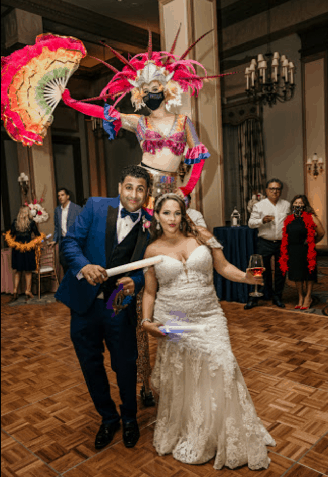 Imagine Circus Stilt Walker, Samba, Wedding, Hora Loca, Carnival