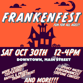 Frankenfest, Franklinton, NC, Imagine Circus, Halloween