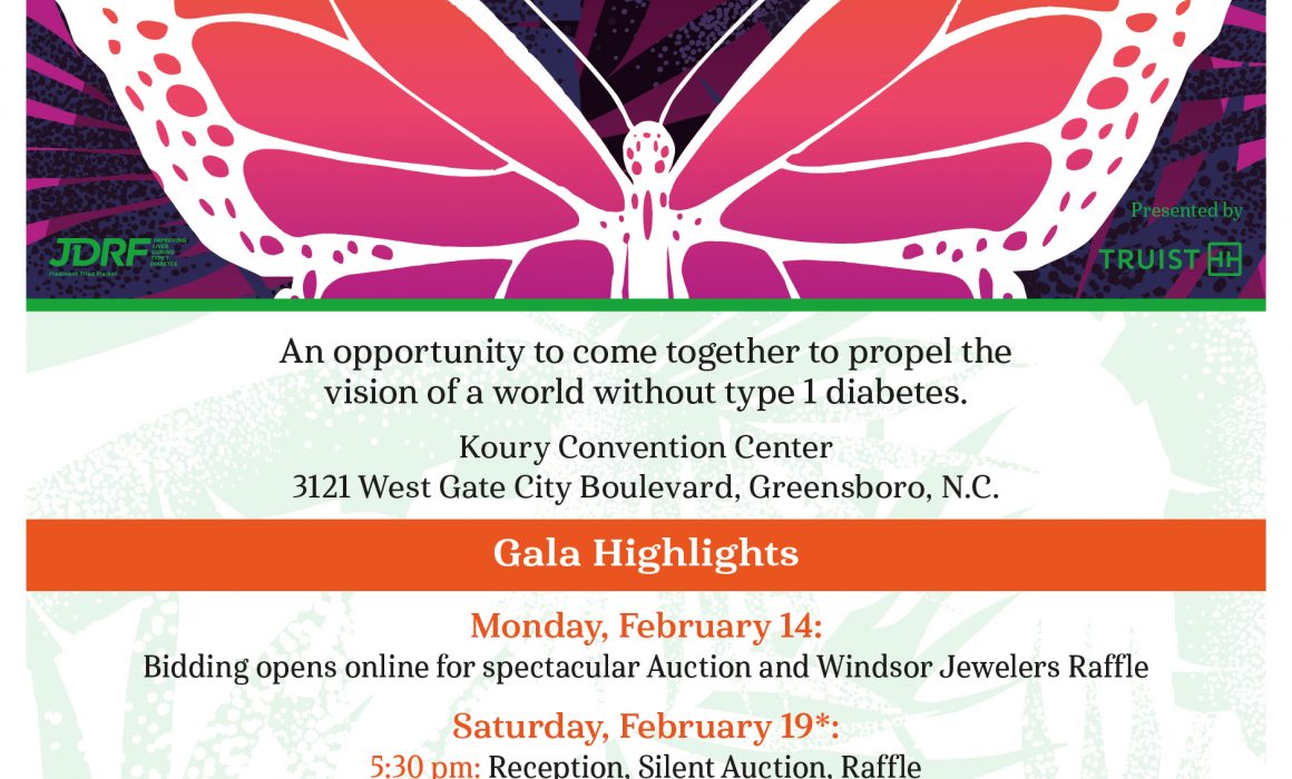 JDRF Hope Soars Gala, Greensboro, NC, Imagine Circus