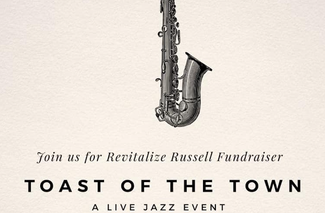 Toast of the Town, A Live Jazz Event, Revitalize Russell, Kentucy, Imagine Circus