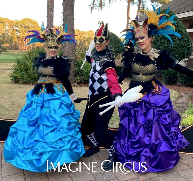 Venetian Masquerade, Juggler, Imagine Circus Performers