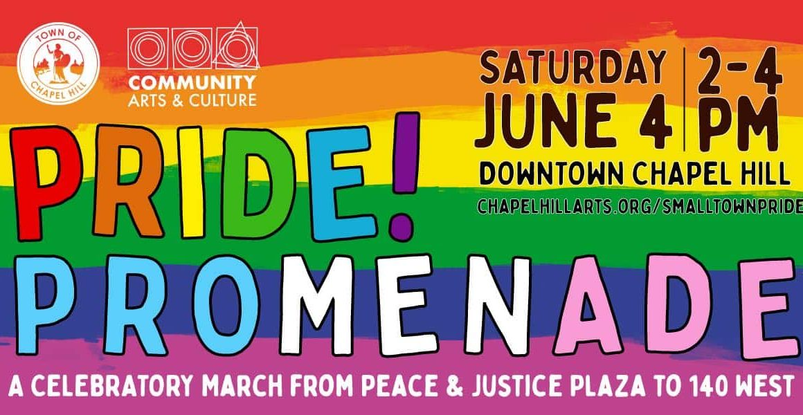 Chapel Hill Pride Promenade, June 4, 2022, Chapel Hill, NC, Imagine Circus