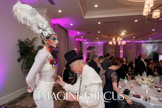Imagine Circus Live Body Painting, Body Paint Model, Performers, Photo by The Nixons Photography