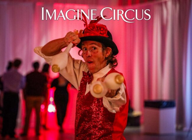 Imagine Circus Performers, LED Juggler, Big Top Circus
