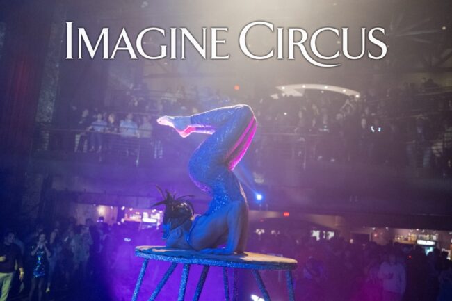 Imagine Circus, Mardi Gras, Masquerade, Performers, Contortionist